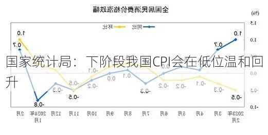 国家统计局：下阶段我国CPI会在低位温和回升