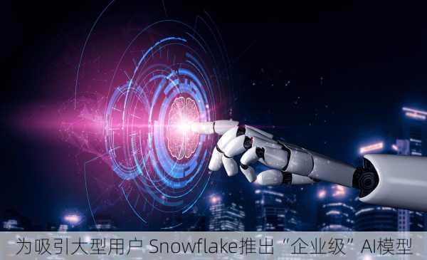 为吸引大型用户 Snowflake推出“企业级”AI模型