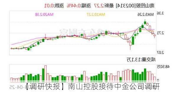 【调研快报】南山控股接待中金公司调研