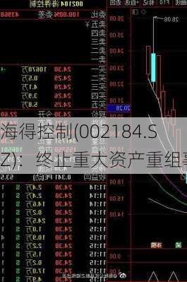 海得控制(002184.SZ)：终止重大资产重组事项