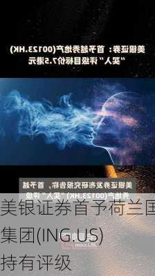 美银证券首予荷兰国际集团(ING.US)持有评级