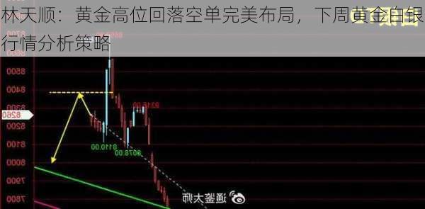 林天顺：黄金高位回落空单完美布局，下周黄金白银行情分析策略