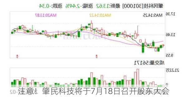 注意！肇民科技将于7月18日召开股东大会