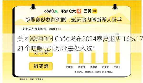 美团潮店IP M Cháo发布2024春夏潮店 16城1721个吃喝玩乐新潮去处入选