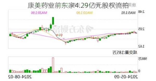 康美药业前东家4.29亿元股权流拍