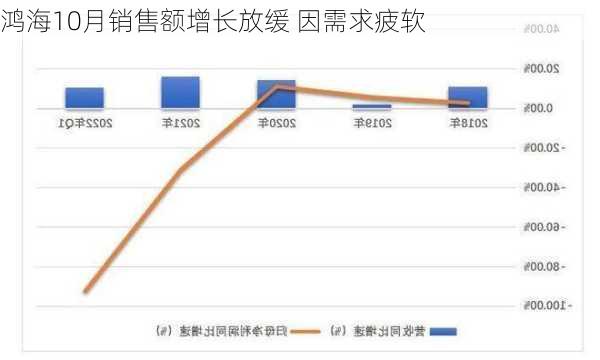 鸿海10月销售额增长放缓 因需求疲软