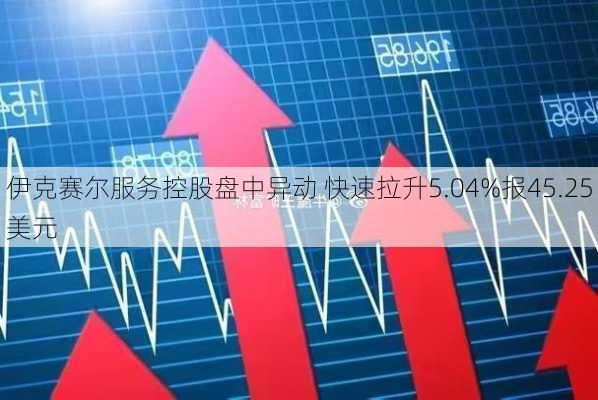 伊克赛尔服务控股盘中异动 快速拉升5.04%报45.25美元