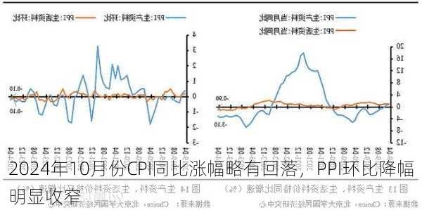 2024年10月份CPI同比涨幅略有回落，PPI环比降幅明显收窄